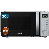 Cecotec Digital Microwave Proclean 5005 Silver. 700W, 20L, 3DWave | 700W power, 3DWave technology, defrost function, Up to 95
