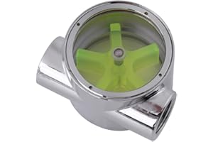 AUSLA Water Indicator, G1/4" Standard Female to Female Thread Computer Water Cooling Indicator