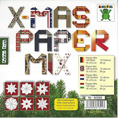120 Sheets Christmas Mix Origami Craft Paper
