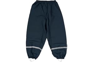 ZOUWEL Pantalon de Pluie Unisexe pour Enfants, Pantalon de Boue Non doublé - Vêtements de Pluie Coupe-Vent et imperméables pour garçons et Filles