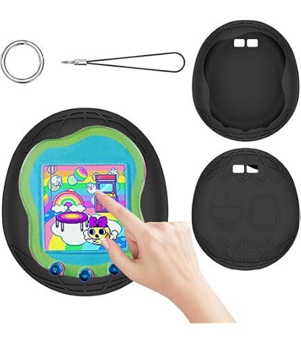Lot De 3 Films De Protection Écran Pour Tamagotchi Paradise - TPU Flexible, Auto-Cicatrisant, Haute Transparence