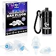 Ear Plugs for Sleeping, Eargrace 2 Pairs Soft Noise Reduction Earplugs for Small Ear Canals - Hearing Protection Earplugs for Sleep, Festivals, Concerts, Travel, Work, Motorcycle, Loud Events