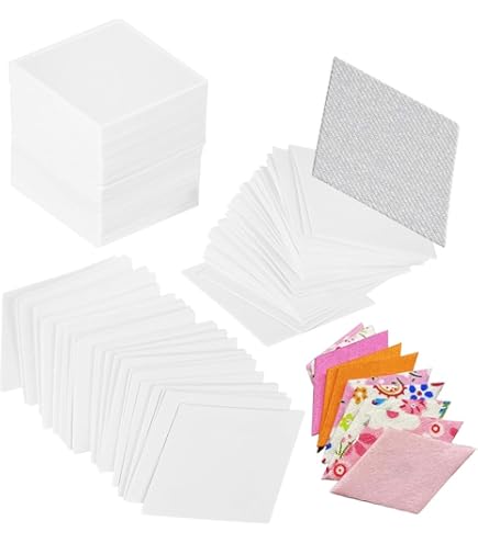 DOITOOL 300 stuks quiltsjablonen, papier, patchwork, sjablonen, 5