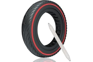 OUXI Xiaomi Tyre, Electric Xiaomi Scooter Tyre Solid 8.5 Inch Puncture Proof Explosion Proof Rubber Tubeless Xiaomi Scooter Wheel Front/Rear for Xiaomi Mijia M365 Pro Gotrax gxl/XR/V2-1PCS