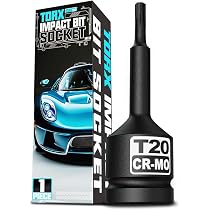 Kraft Torx Bit T50 Für 1/2 Zoll Antrieb – Chrom-Molybdän-Stahl, 78 Mm, Für Auto- & Motorradschrauben