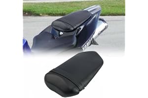 TCMT Asiento trasero de pasajero, color negro, para Yamaha YZF R1 YZFR1 2004-2006