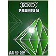 Roco Premium Copy Paper White, A4 80 gsm, per box 5 packs of 500 Sheets ...