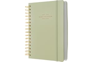 Kokonote Diary 2024-2025 Sage Green | Back To School 12 Months Academic Diary A5 Day To Page | August 2024 - July 2025 | Mid Year Diary 2024-2025 With Stickers | Daily Academic Planner