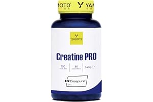 YAMAMOTO NUTRITION Creatine PRO Creapure© Quality integratore alimentare di creatina monoidrato qualità Creapure 150 compresse
