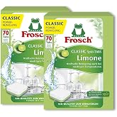 FROSCH Klasik Limonlu Bulaşık Makinesi Tabletleri İkili Paket (140 yıkama i&ccedil;in)