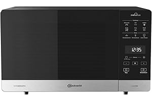 Bauknecht MW 59 MB Mikowellen- Backofen / freistehend / 25 l Garraum / 3D-System/ Automatikprogramme / Mikrowelle 800 Watt / Quarz - Grill 900 Watt / Schnellstart-Funktion,Schwarz