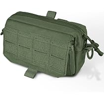 Pochette Tactique Molle Nylon 1000D - Étanche - Pour Ceinture, Sac à Dos - Randonnée, Camping