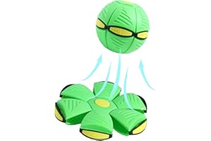 DBLWIN Flying Saucer Ball For Kid, Toy Flying Saucer Ball, Toy Flying Saucer, Flying Saucer Child Toy, Flying Saucer Ball, Flying Saucer Ball for Kid (Green, Without light)