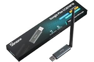 SONOFF Zigbee USB Dongle Plus CC2674P10 (Dongle-PP10) | Zigbee-Gateway & trådborder router med TI CC2674P10-chip, multi-proto