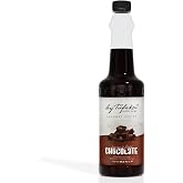 By T&uuml;fek&ccedil;i Gourmet Serias Şekersiz 0 Kalori 0 Şeker Aromalı Kahve Pasta Tatlı ve Kokteyl Şurubu (750 ml, &Ccedil;ikolata)