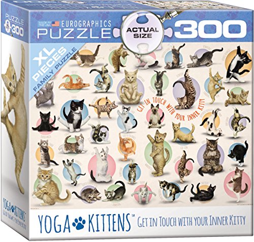 Preisvergleich Produktbild Eurographics 21.082–2.517,1 cm "Yoga-Kätzchen Puzzle (300)