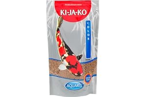 KI-JA-KO Color - Nourriture pour carpes koï 3 kg / 6 mm. Nourriture enrichi en astaxanthine et en Paprika pour Intensifier la Couleur et Soutenir la Pigmentation Naturelle des carpes koï.