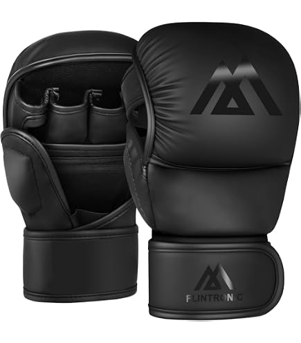 Paffen Sport Pro Velcro X – Guantoni Da Boxe In Pelle Con Chiusura In Velcro Per Allenamento E Sparring