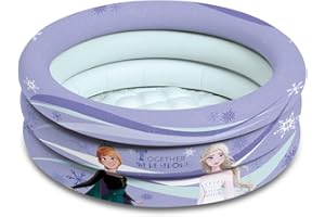 Mondo Toys - FROZEN | 3 Rings Pool INLATED BASE - aufblasbares Baby-Pool - 3 Ringe - Durchmesser 60 cm - +10 Monate - 16917