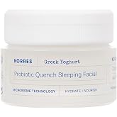 Korres Greek Yoghurt Probiotic Quench Sleeping Facial 40 ml - Probiyotik Yoğun Nemlendirici Gece Bakımı