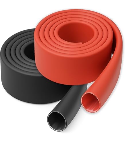 Tube Thermorétractable,Gaine Thermorétractable Noire 2:1 De Diamètre
