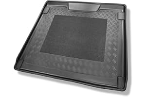 Mossa Vasca Baule Compatibile con Renault Kangoo II Van (01.2008-04.2021) - Tappetino per Bagagliaio - Tappeto Bagagliaio per Auto - S