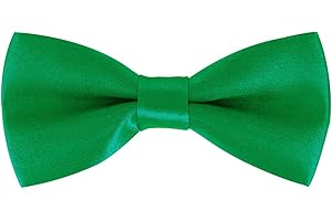 ‎AXY axy Kinderfliege, Jungen Fliege, bereits gebunden, Konfirmation verstellbar KFLI1 (Minzgrün)