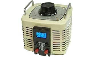 STRUCTIO INTERNATIONAL Trasformatore digitale LCD 3000 Watt 12 A, trasformatore ad anello