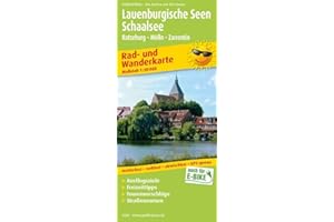 Lauenburgische Seen - Schaalsee: Rad- und Wanderkarte mit Ausflugszielen, Einkehr- & Freizeittipps, wetterfest, reissfest, abwischbar, GPS-genau. 1:50000 (Rad- und Wanderkarte: RuWK)