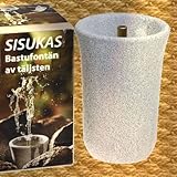 Weigand sauna fountain L, the beautiful fountain made of soapstone, simply place between the sauna stones, sauna accessories, fountain, gift, Weigand® wellness