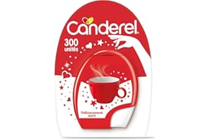 Canderel - Sucralose - Comprimés Distributeur - Faible teneur en calories - Édulcorant | 300 Comprimés