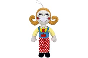 HNIEHEDT Smiling Critters Plush Toy, Funny Smiling Critters Pillow Children's Room Decoration, Cute Smiling Critters Cat Nap Catnat Accion Doll for Kids and Adults, Birthday and Christmas (J)