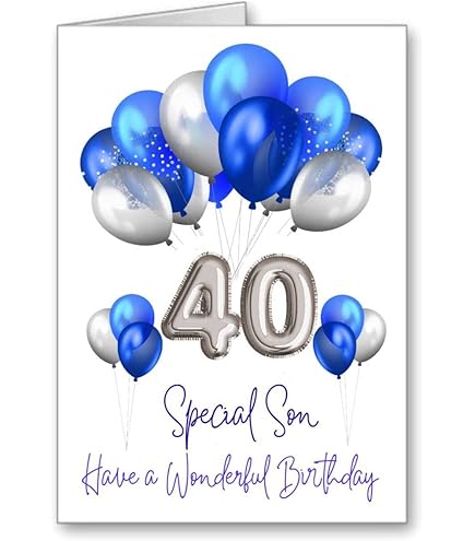 Daughter 40th Birthday (born In 1985) Greeting Card (medium) | UK - Foto 5