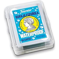 Fournier-Baraja Española de Cartas Waterproof de Plástico para piscina y playa, color no aplica (1045928)