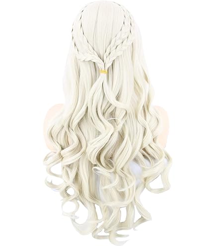 Demi-Perruque Synthétique Longue 58cm - Blond Clair Cuivré - Ondulée - Bonnet Moyen