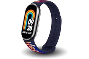 FIT & FUN Pulsera de Actividad Smart Band con Correa Licenciada @FC Barcelona - Monitor Ritmo Cardíaco, Notificaciones y Seguimiento de Sueño