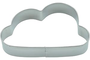 CHARM FOOT Unbekannt Molde para galletas (7,3 cm), diseño de nube