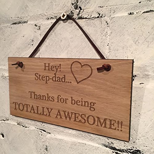 step-dad Hey. step-dad… dank Völlig für den Awesome. „Die große Vatertag Geschenk. - 4
