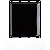 Ankastre Emaye Fırın Tepsisi 44,5x37,5x2CM Bosch Siemens Beko Ar&ccedil;elik Vestel Profilo Uyumlu Siyah Renk