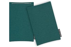 SP SIMON PIKE Simon Pike Hülle Tasche kompatibel mit Apple iPhone 11 / X/XS / 11 pro/XR (Gr. G) | Filztasche Boston Basic in smaragd aus Filz (echtem Wollfilz) Handyhülle