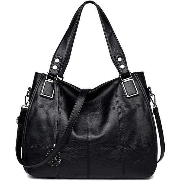 Sac Cabas Femme Matelassé - Puffer Hobo Avec Bandoulière Réglable - Imperméable - Idéal Shopping, Travail, Voyage - 4