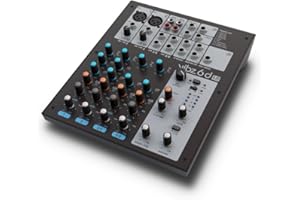 LD Systems VIBZ 6 D - 6-Kanal Mischpult mit DFX, schwarz