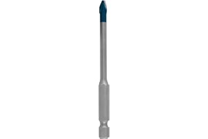1x Expert HEX-9 HardCeramic Bohrer (für Dachziegel, Fliesen, Ø 5,00 mm, Professional Zubehör Schlagbohrmaschine)