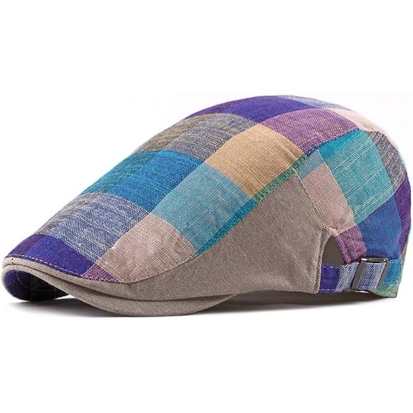 Coppola Lierys Haverhill Duck – Cappello Piatto Con Visiera In Lino E Seta, Made In EU, Fodera Traspirante, Primavera/estate