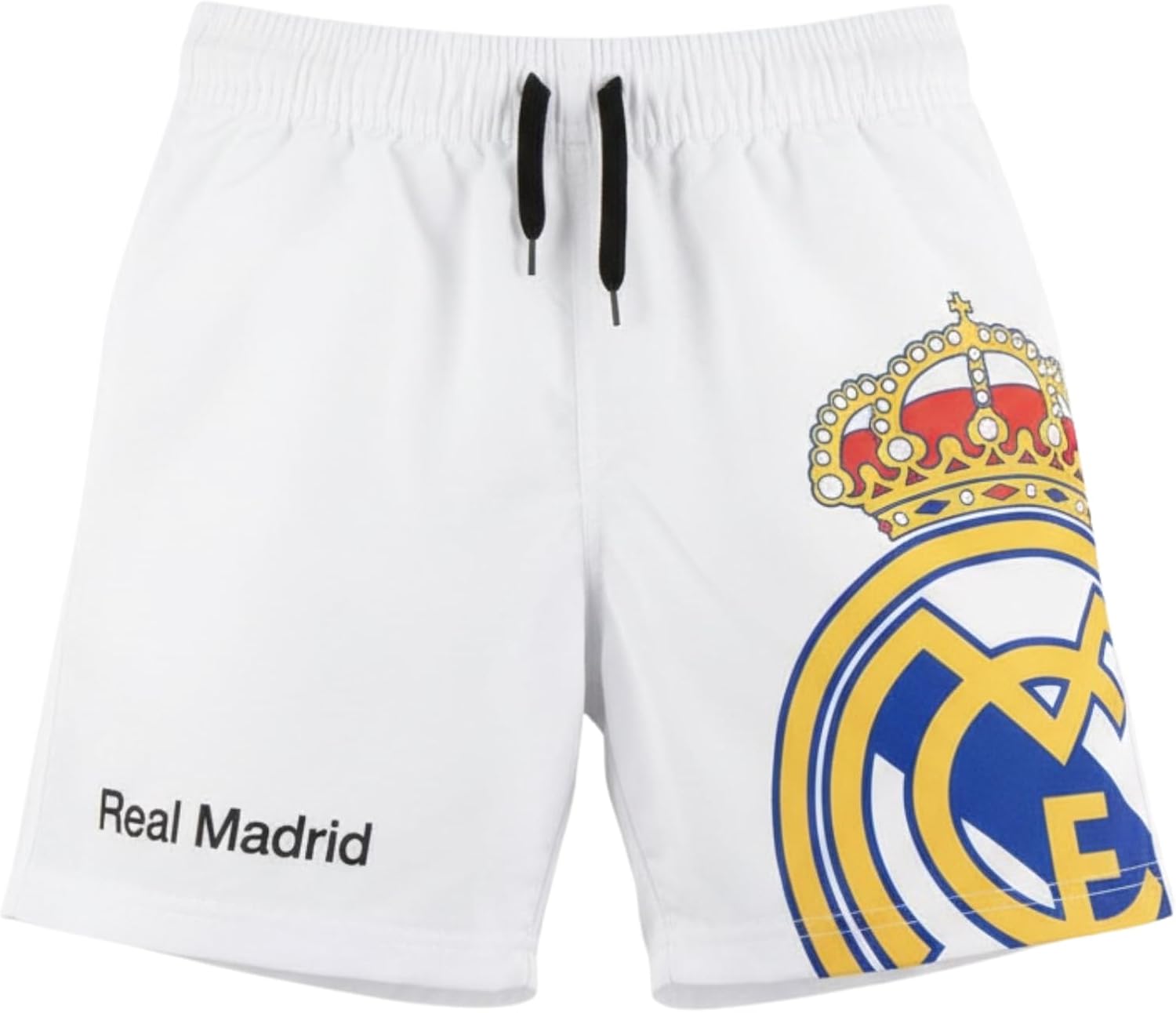 CF REAL MADRID Bañador para Niño, Shorts Baño Bermudas, Bañador de Natación Infantil, Tallas 6 a 14 Años