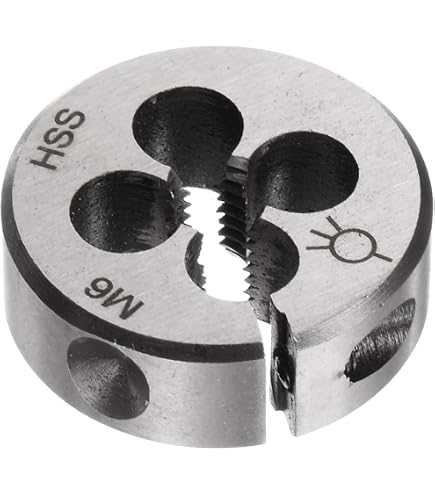 Matrice à Fileter M10 X 0,75 Mm Gauche - Acier Trempé Pour Filetage Précis | Pour Réparation Et Bricolage Métal