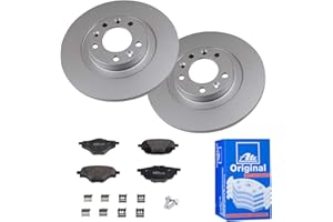 ATE BUNDLE ATE Bremsen-Set 2 Bremsscheiben + Bremsbeläge Ø290 Einbau Hinterachse Bremsscheiben-Set Scheibenbremsen passend für Citroen C4 Picasso