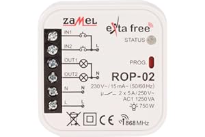 EXTA FREE Dodatkowy 2-kanałowy odbiornik radiowy 1 sztuka Rop 02