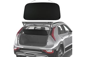 BOPARAUTO Cargo Cover for 2023 2024 Kia NIRO Accessories & NIRO Hybrid Accessories 2023 2024 (Not for PHEV) Rear Black Trunk Shade Luggage Security Cover