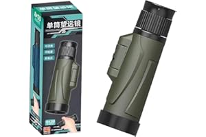 FALAFOTY Telescopio monocular de Juguete Telescopio de Mano para niños Catalejo portátil Juguete Educativo Experimento Científico Viajes Juegos de Observación Juguete Regalo para Cumpleaños Pascua (Verde)